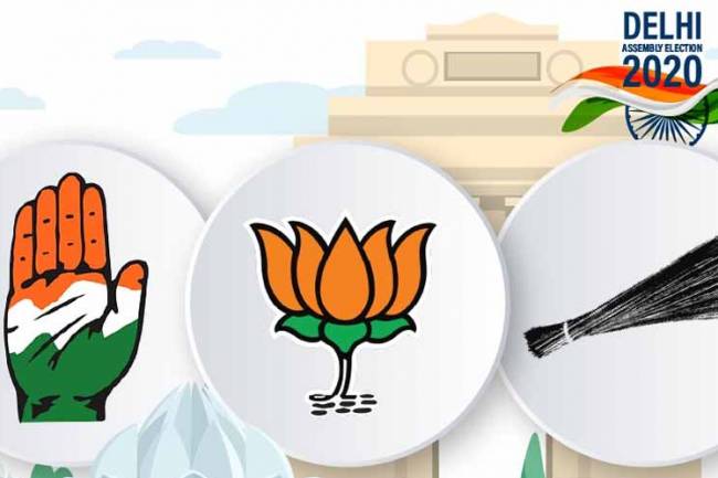 Kejriwal's AAP takes lead on 50 seats in Delhi elections 2020, BJP distant second as results and trends pour in