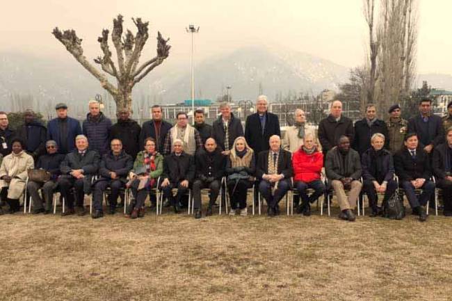 Foreign envoys to be briefed by Army on security situation in J&K today