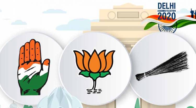 Kejriwal's AAP takes lead on 50 seats in Delhi elections 2020, BJP distant second as results and trends pour in