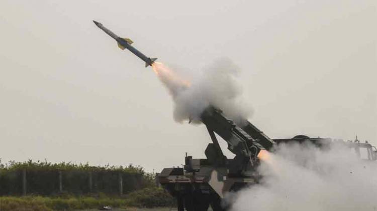 DRDO successfully test-fires QRSA missiles against live aerial targets